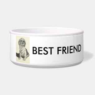 Pets Bowl  -Cocker Spaniel Best Friend