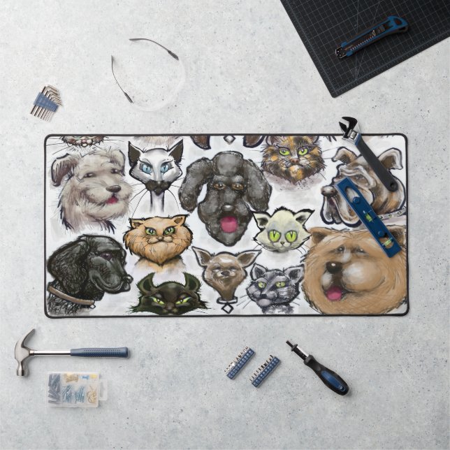 Pets Desk Mat (Workstation)