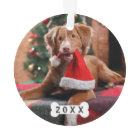 Pet's First Christmas | Red Buffalo Plaid Photo