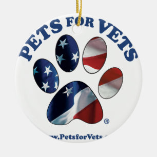 Pets for Vets Ceramic Tree Decoration