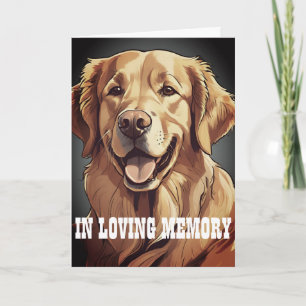 pets loss of dog sympathy cards