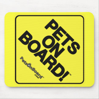 Pets On Board™ Mouse Pad