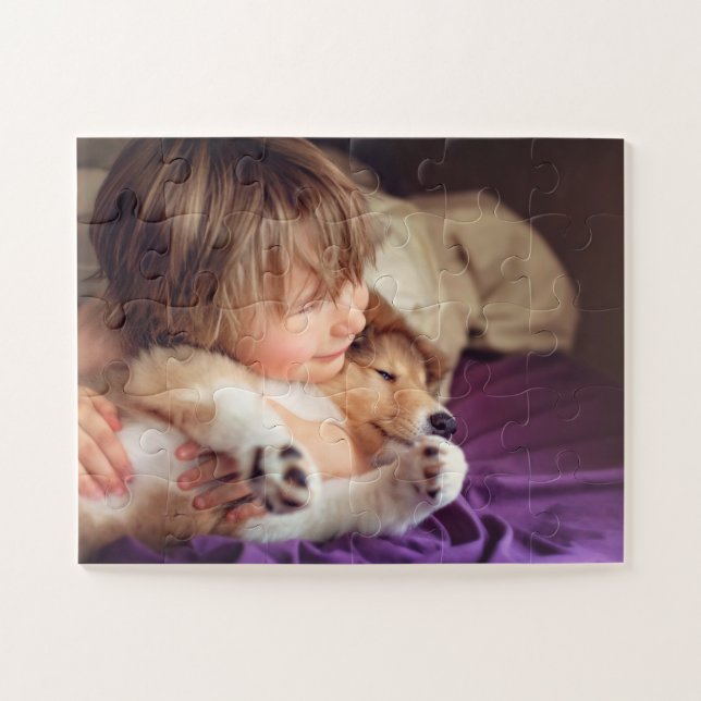 Pets Oversized 11" x 14" Jigsaw Puzzle (Horizontal)