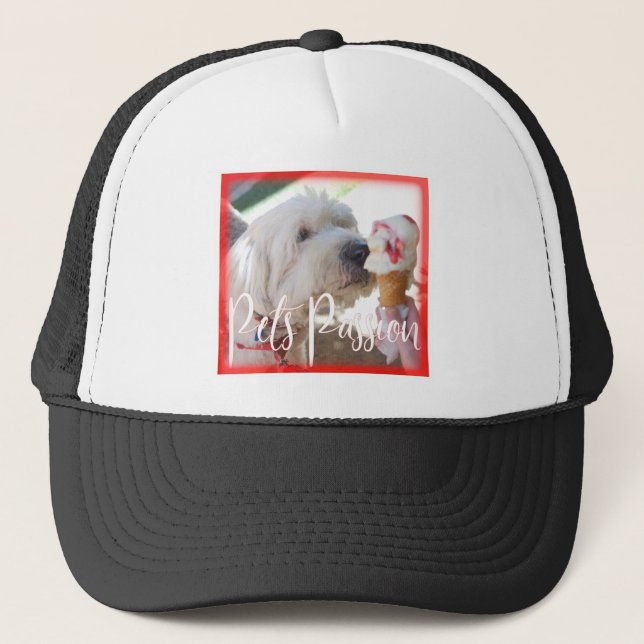 Pets Passion Trucker Hat (Front)