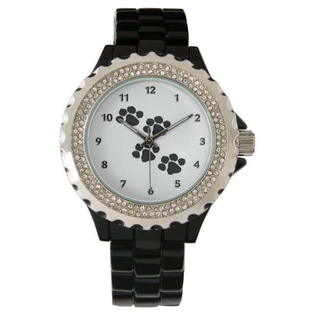 Pets Paw Prints Watch (Front)