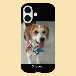 Pet's Photo or Child's Photo & Name iPhone 16 Case