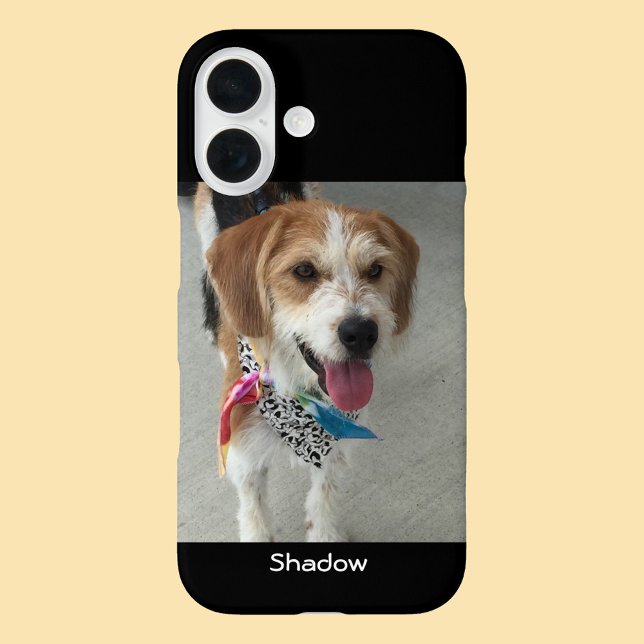 Pet's Photo or Child's Photo & Name Case-Mate iPhone Case (Creator Uploaded)
