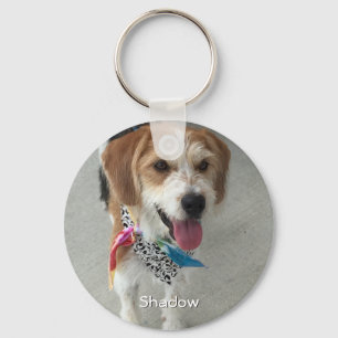 Pet's Photo or Child's Photo & Name Key Ring