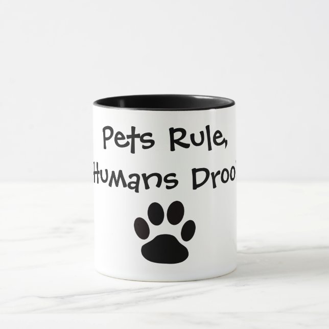 Pets Rule Mug (Center)