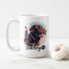 Pet's Simple Modern Cool Typography Name and Photo