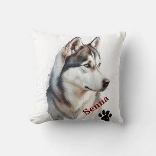 Pet's Simple Modern Cool Typography Name Cushion