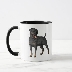 Pet's Simple Modern Cool Typography Photo Mug