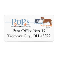 Pets Uniting People Society Labels