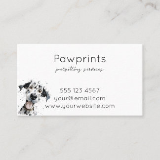 Petsitting Business Card