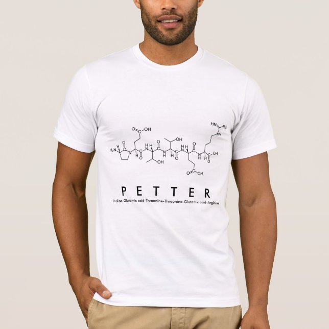 Petter peptide name shirt (Front)