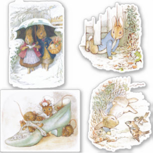 Petter Rabbit set sticker