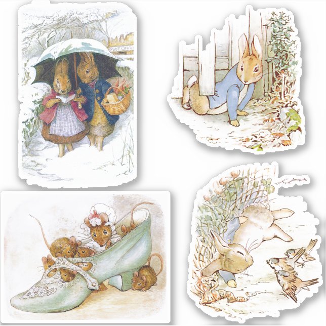 Petter Rabbit set sticker (Front)
