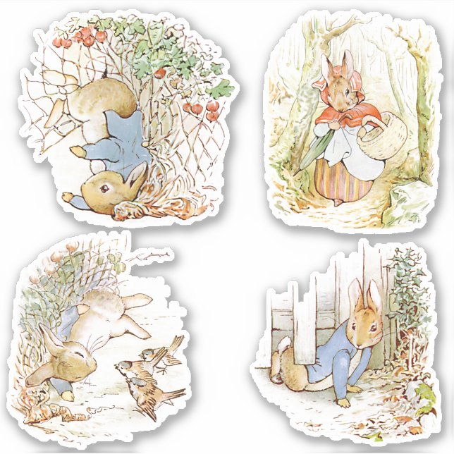 Petter Rabbit set sticker (Front)