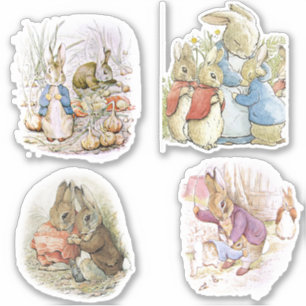 Petter Rabbit set sticker