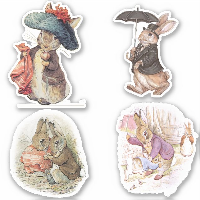 Petter Rabbit set sticker (Front)