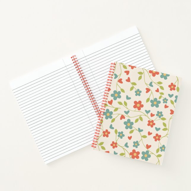 Pettern Floral Notebook (Inside)