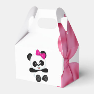 Petty cash for Maletinha small mementos Panda Favour Box