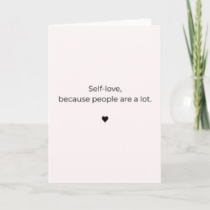 Petty Valentine - People Are A Lot Card
