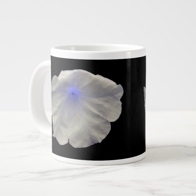 Petunia Blue Glow Mug (Front Left)