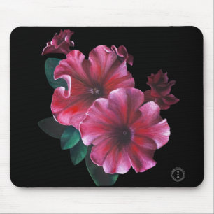 Petunia Flower mouse pad