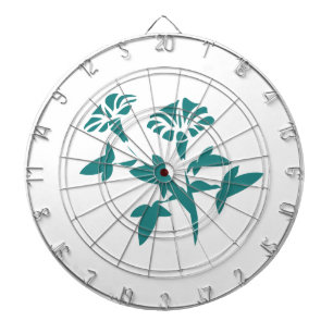 Petunia Flower Stylised Dartboard