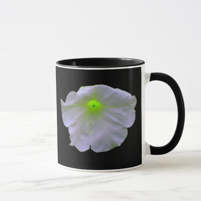 Petunia Green Glow Mug (Right)
