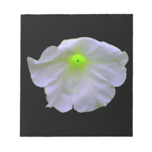 Petunia Green Glow Notepad