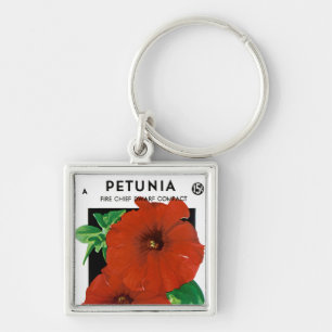 Petunia Key Ring