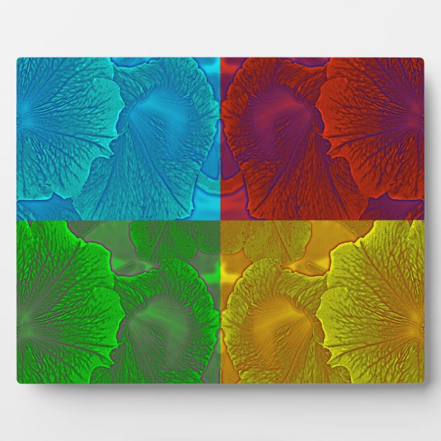 Petunia Pop Plaque (Front)