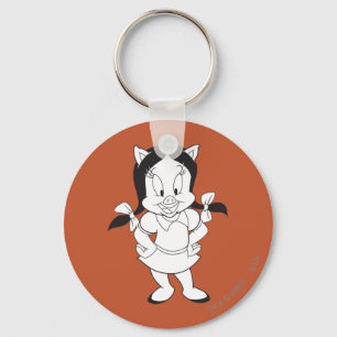 Petunia Posing Key Ring