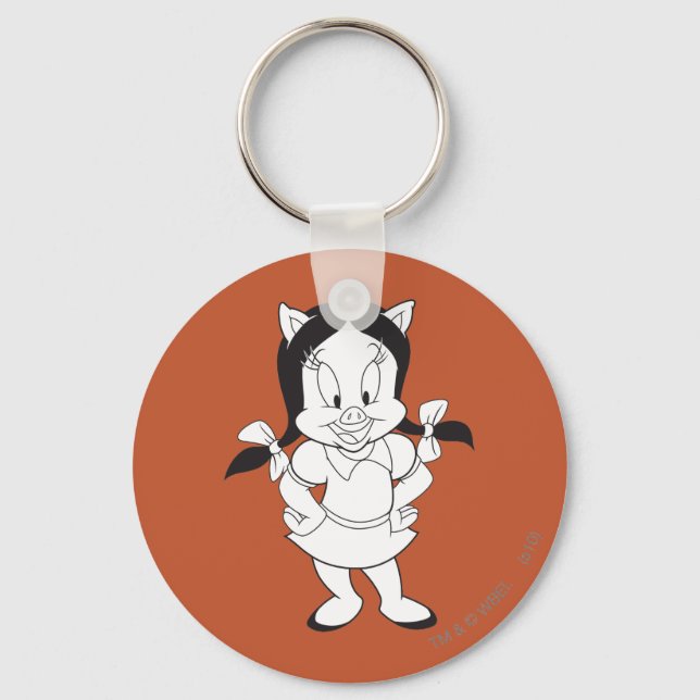 Petunia Posing Key Ring (Front)