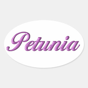 Petunia sticker name