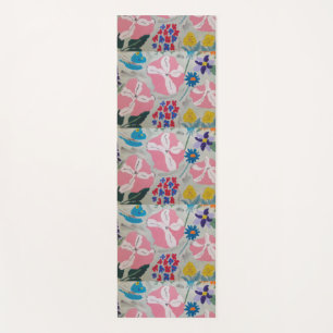 Petunia & Summer Flowers Yoga Mat