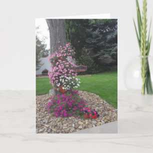 Petunias Birthday Card