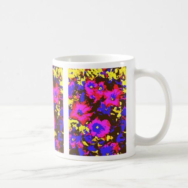 PETUNIAS COFFEE MUG (Right)
