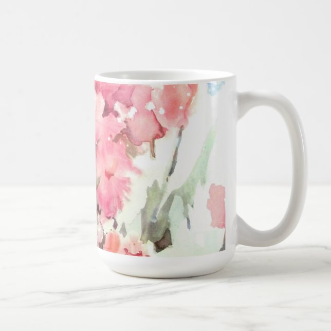 Petunias Coffee Mug (Right)