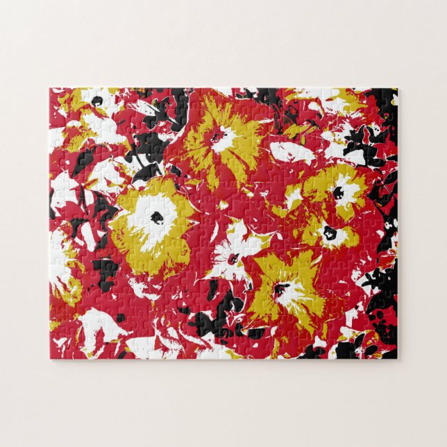 PETUNIAS JIGSAW PUZZLE (Horizontal)