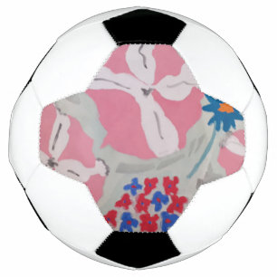 Petunias & Summer Flowers Soccer Ball