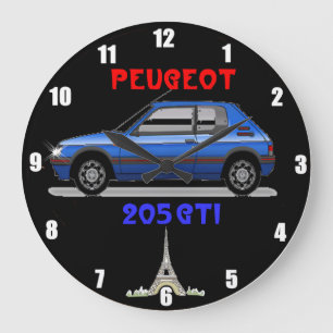 Peugeot 205 Wall Clock