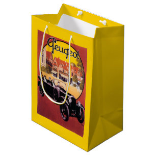 Peugeot Automobile Promotional Poster Medium Gift Bag