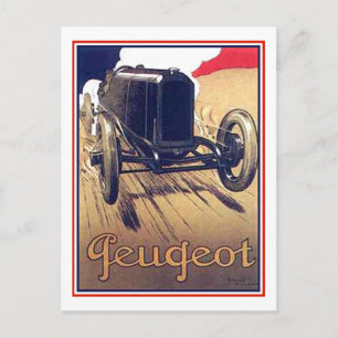 Peugeot Postcard