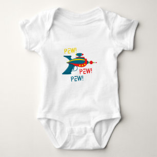 Pew! Pew! Pew! Baby Bodysuit