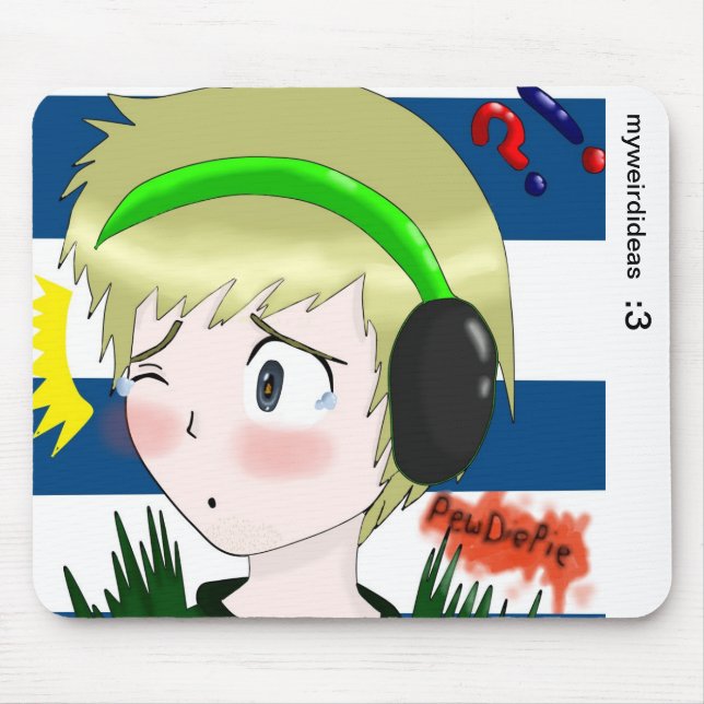 PewDiePie Mousepad (Front)