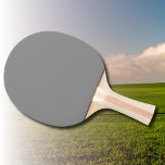 Pewter Grey Solid Colour | Classic Elegant Ping Pong Paddle<br><div class="desc">Trendy Pewter Grey Solid Colour | Classic Design | Elegant and Minimalist | Fashion and  Stylish Gift</div>