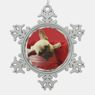 Pewter Snowflake DIY Photo Snowflake Pewter Christmas Ornament